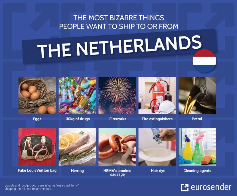bizarre shipments Netherlands
