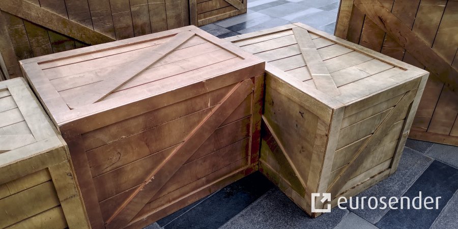 Wooden crate - Transport cost