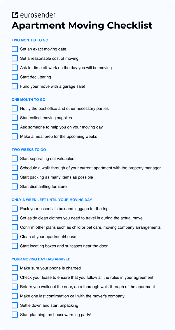 First Apartment Essentials Checklist - Things You Need for Your