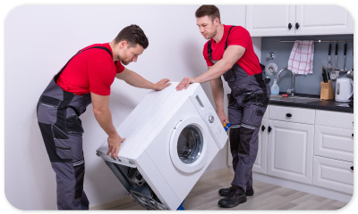 moving a washing machine