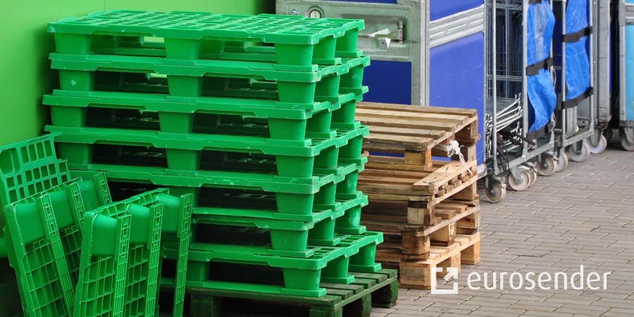 plastic pallets for export